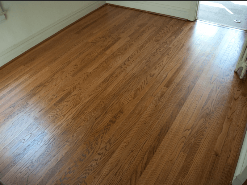 Hardwood Floor After Refinishing
