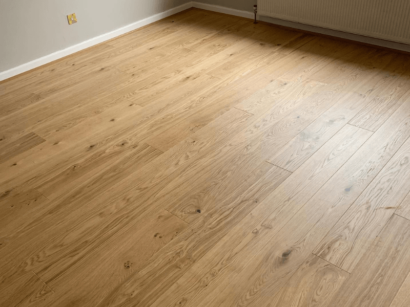 Installed Oak Flooring