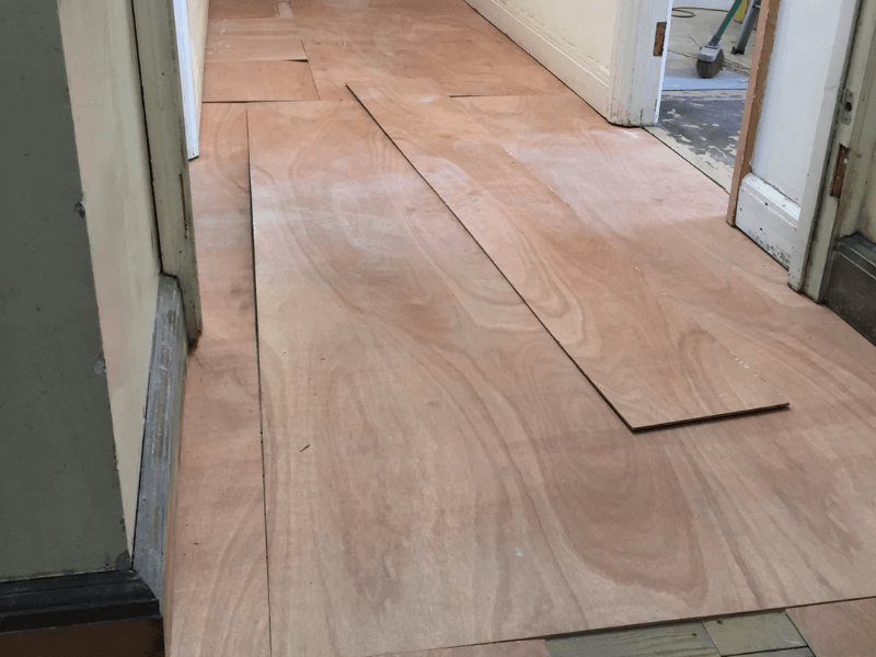 Laying Plywood Subflooring