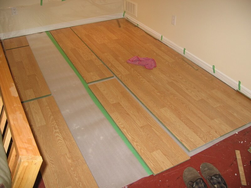 Laying Out A Laminate Flooring