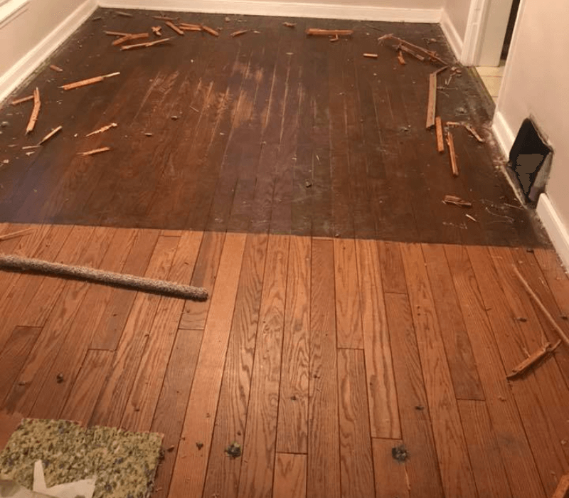 Replacing Hardwood Floor Planks When Resurfacing