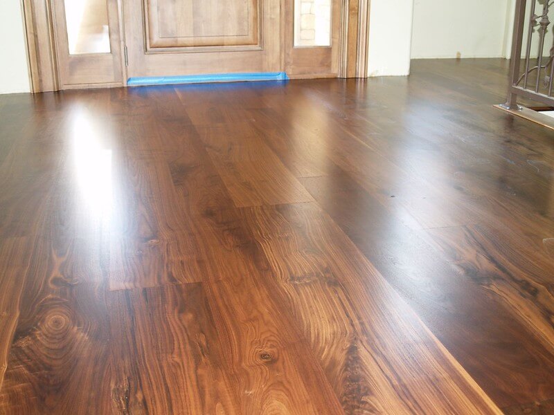 Wide Plank Walnut Flooring